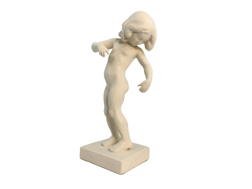 Venus Kalipygos by Kai Nielsen - Porcelain  Figurine  -White 888 Denmark (21910)