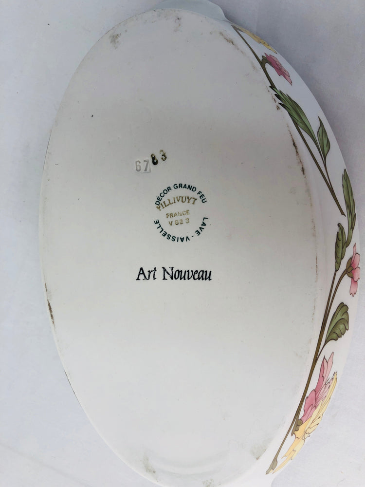 
                  
                    Pillivuyt Art Nouveau Les Volutes, Oval Serving Dish(15896)
                  
                