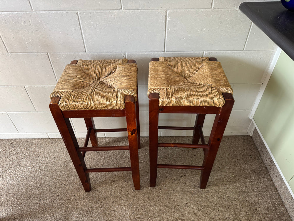 
                  
                    2 x Rattan Top Bar Stools (20374)
                  
                