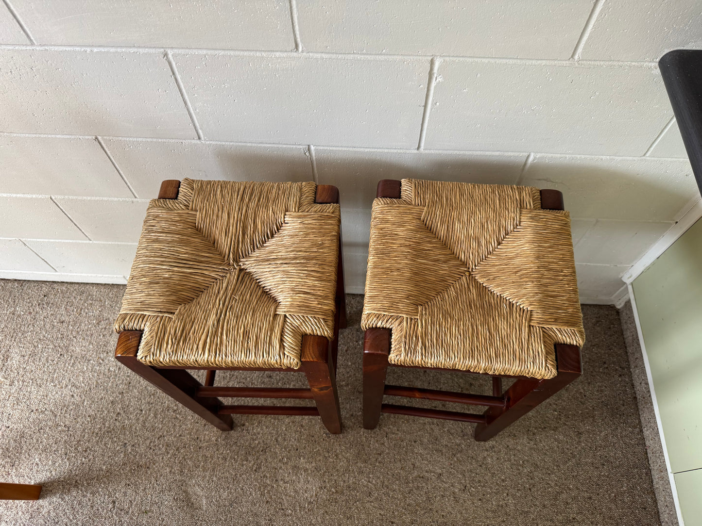 
                  
                    2 x Rattan Top Bar Stools (20374)
                  
                