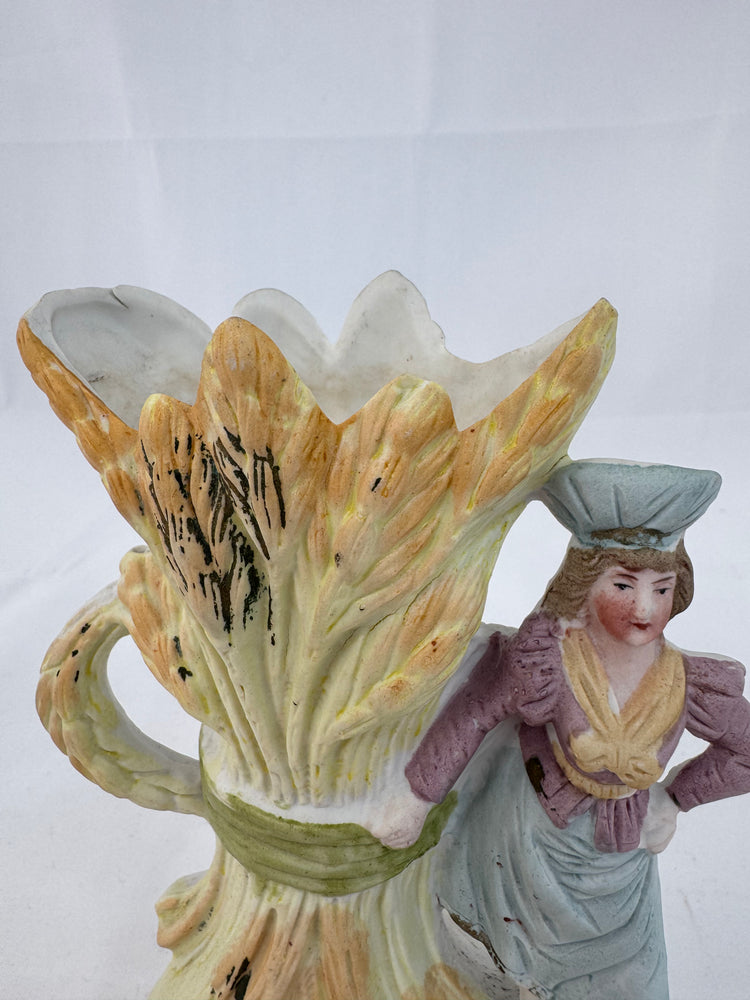 
                  
                    Antique German Bisque Porcelain - Baker Posy Vase (20438)
                  
                