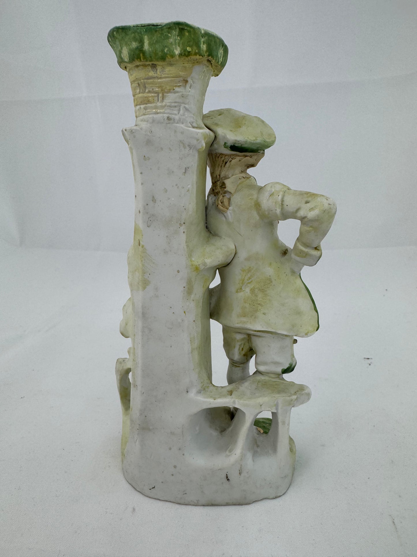 
                  
                    Antique German Bisque Porcelain - Boy by Lamppost (20435)
                  
                