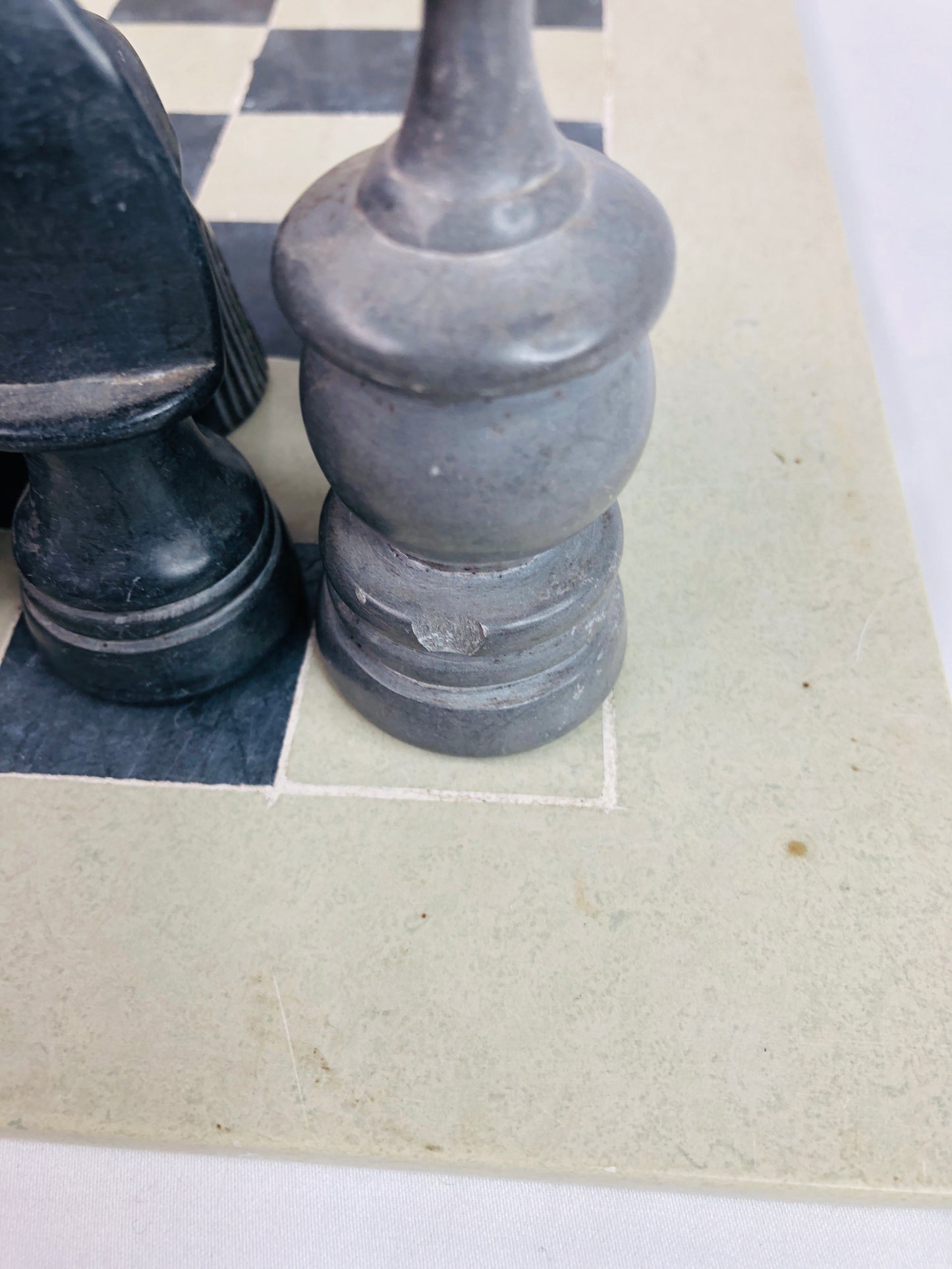 
                  
                    SMOLArt Hand Carved Soapstone Maasai Chess Set (15967)
                  
                