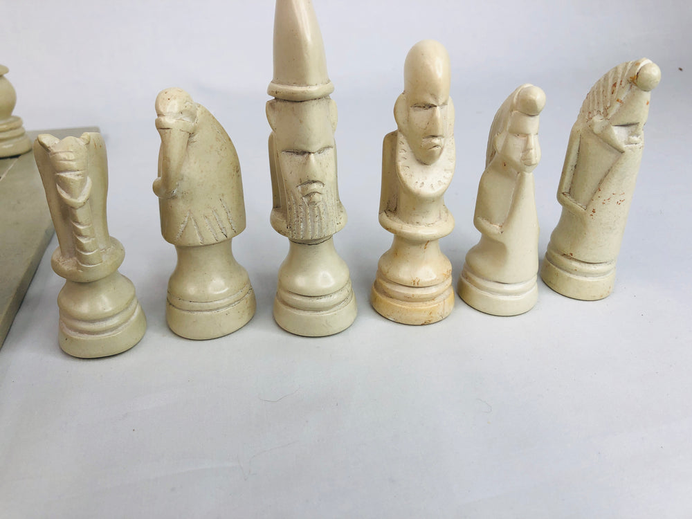 
                  
                    SMOLArt Hand Carved Soapstone Maasai Chess Set (15967)
                  
                