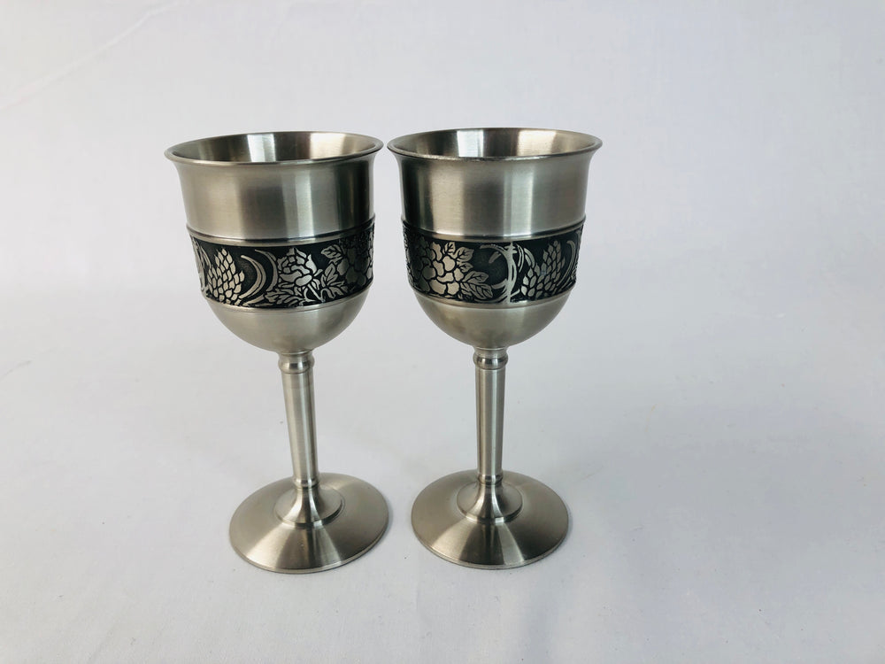 
                  
                    Pewter Goblets x 2 (16015)
                  
                