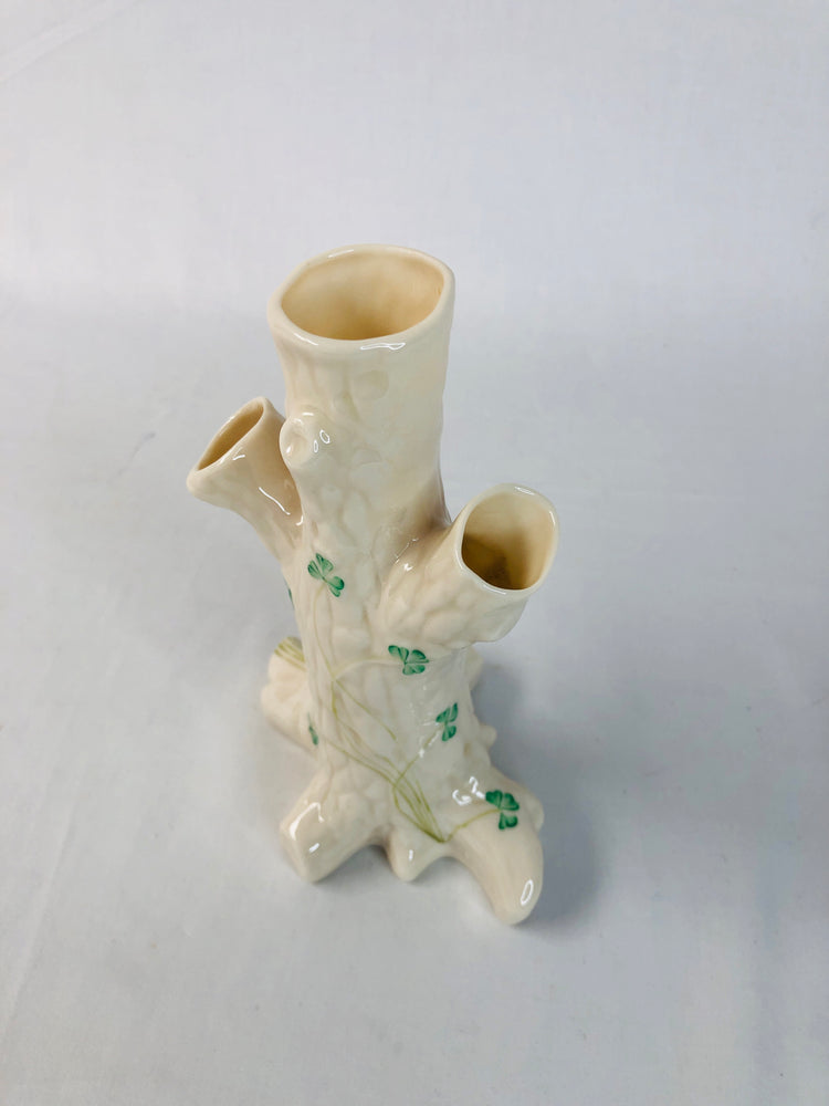 
                  
                    Irish Belleek Tree Stump Vase (16016)
                  
                