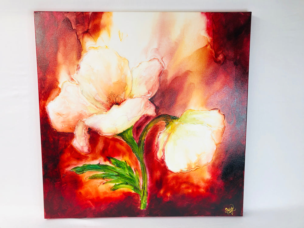 Large Original Oil Canvas - Sallie Clough NZ (15969)