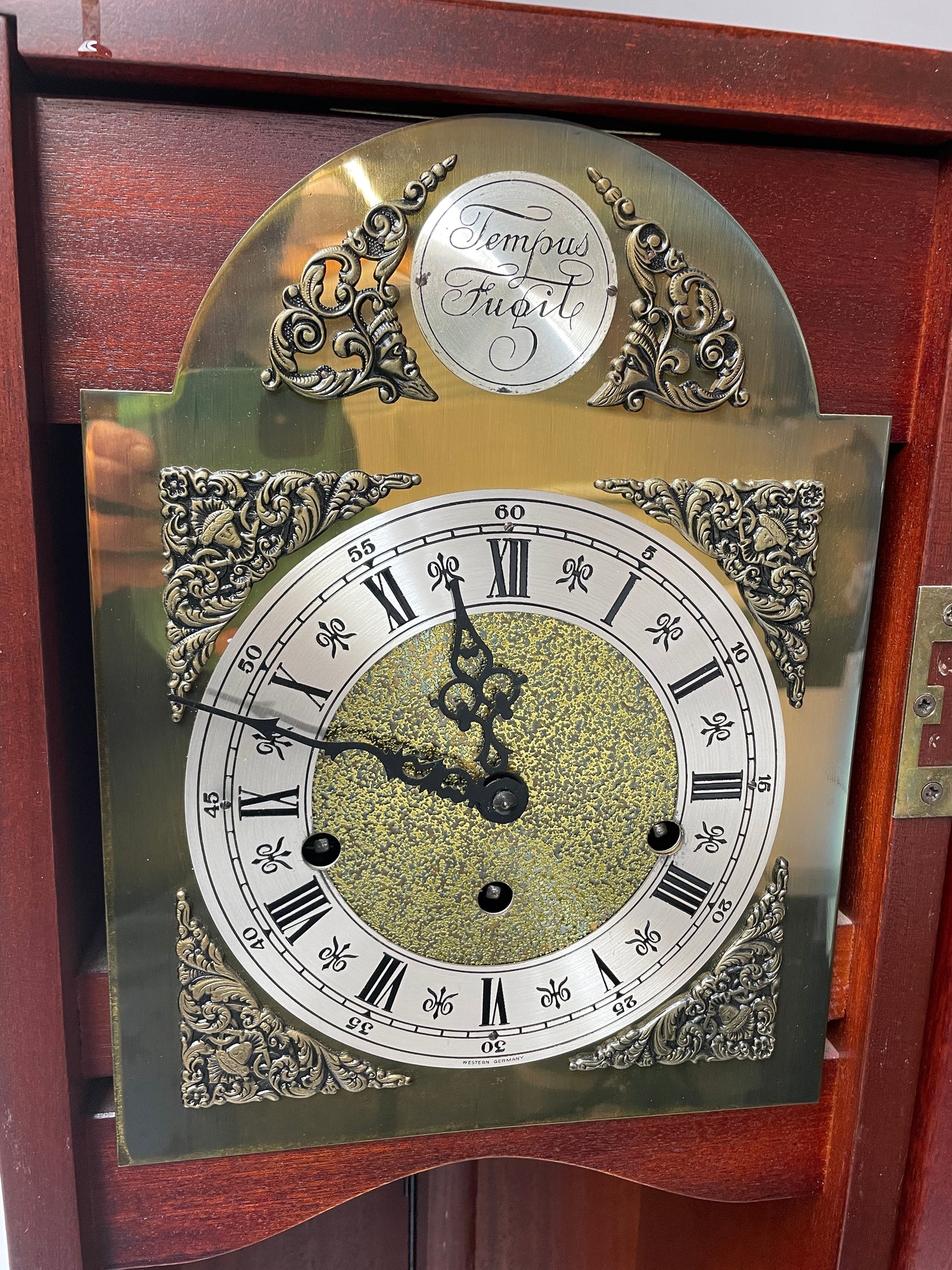 
                  
                    c1980's Vintage Tempus Fugit Grandmother (small) Clock (16045)
                  
                
