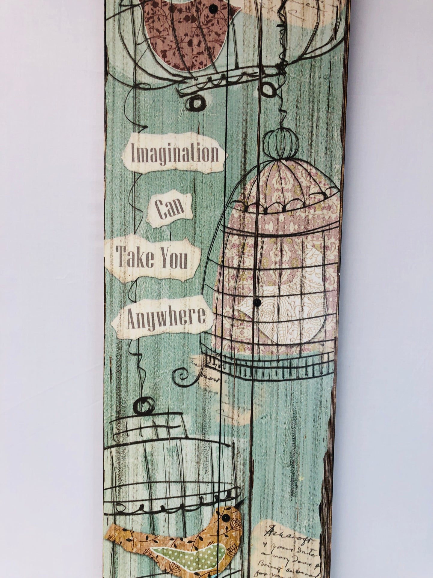 
                  
                    Imagination Can Take You Anywhere Art on Wood (16025)
                  
                