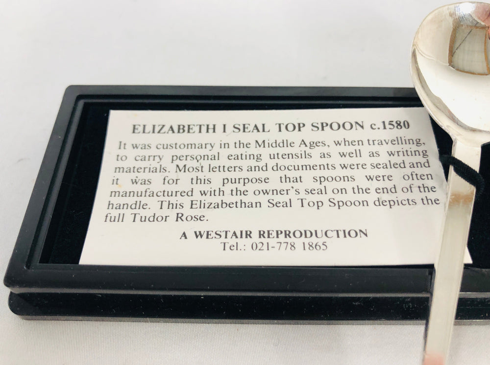 
                  
                    Elizabeth I Seal Top Spoon- Reproduction (16060)
                  
                
