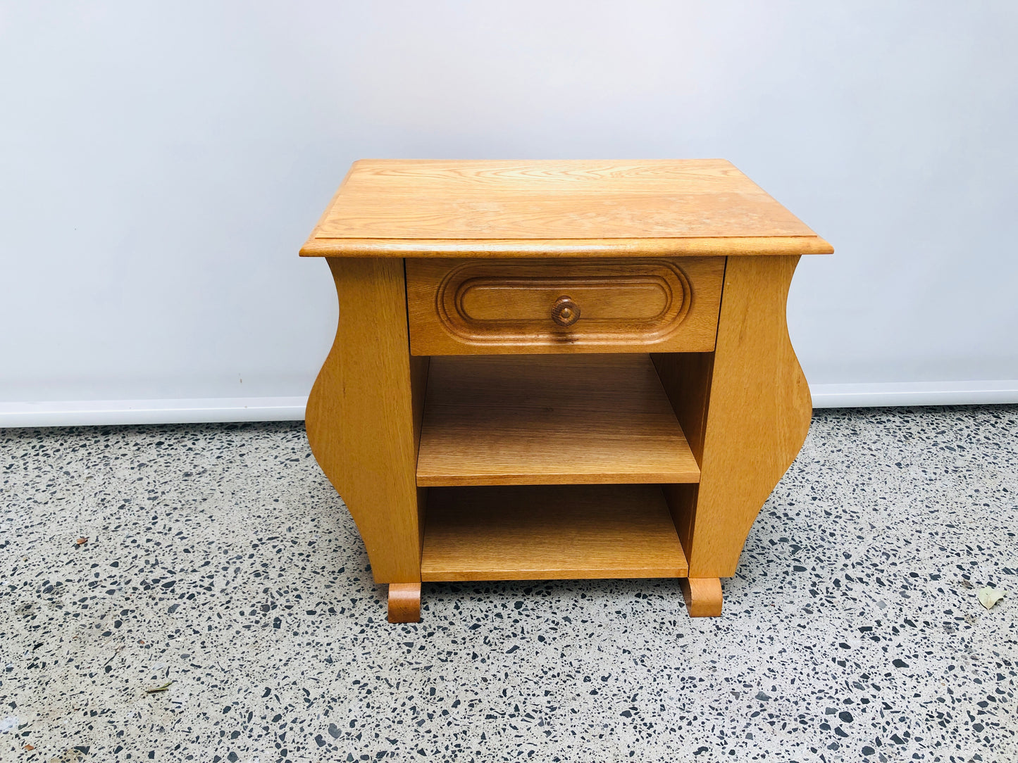 
                  
                    Side Table with Magazine Rack and Drawer (16105)
                  
                