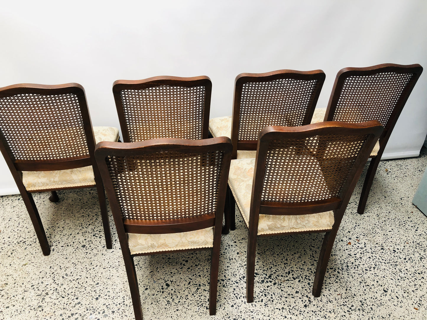 
                  
                    Dining Chairs with Wicker Backs x 6 (16098)
                  
                