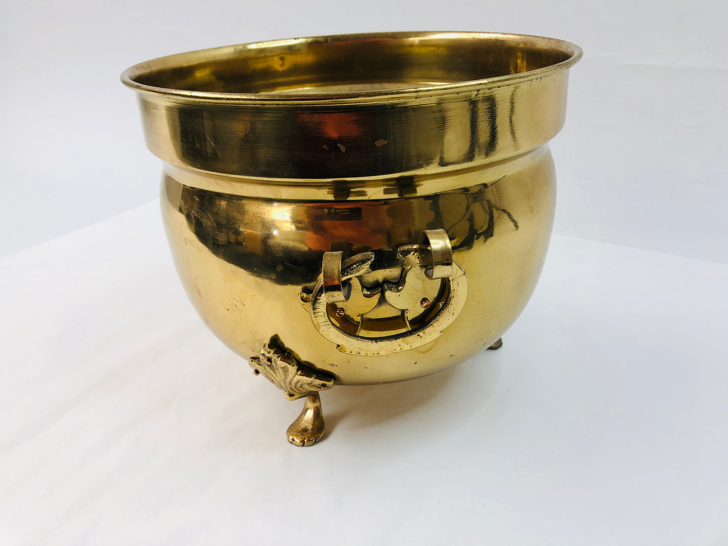 
                  
                    Brass Pot Plant Holder Jardinere (16142)
                  
                