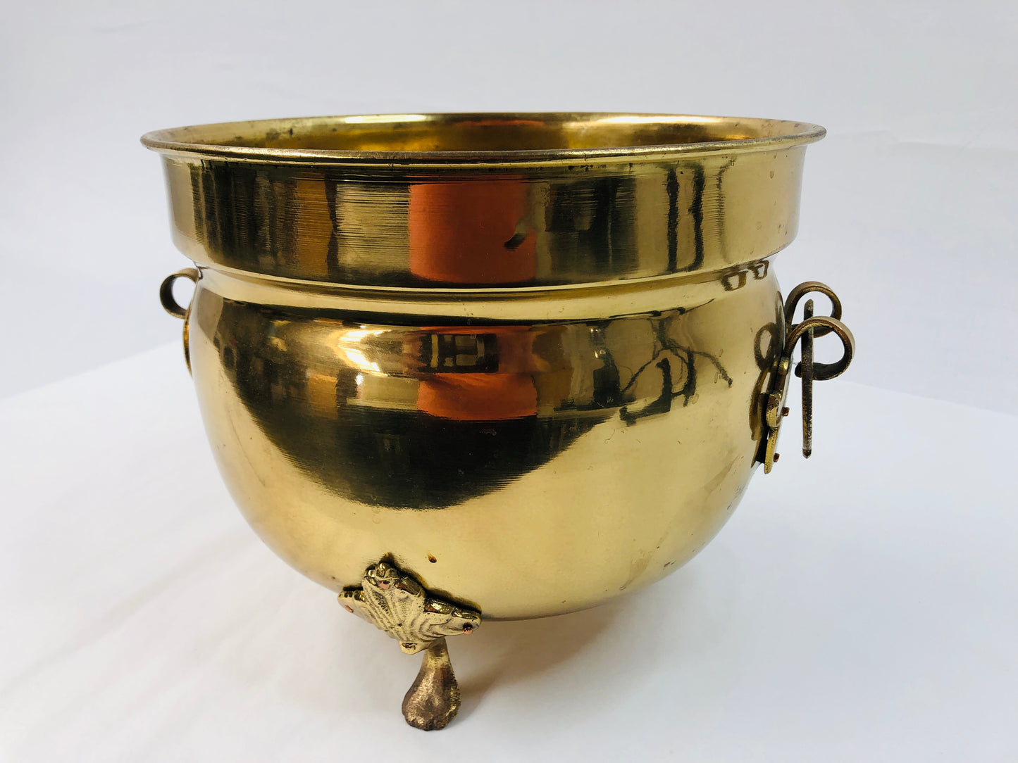 
                  
                    Brass Pot Plant Holder Jardinere (16142)
                  
                