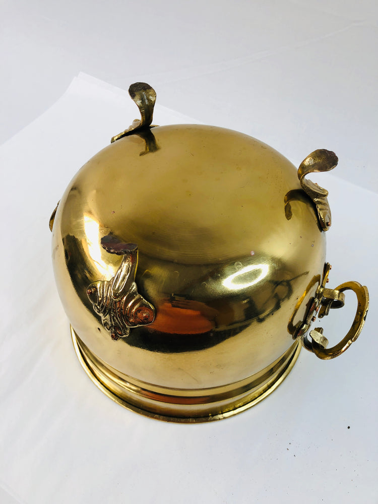 
                  
                    Brass Pot Plant Holder Jardinere (16142)
                  
                