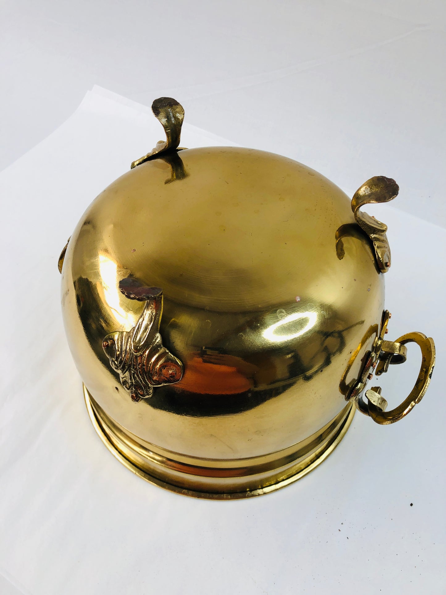 
                  
                    Brass Pot Plant Holder Jardinere (16142)
                  
                