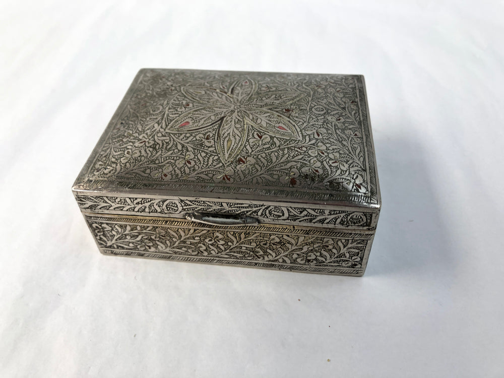 Silver Jewellery Box (16236)
