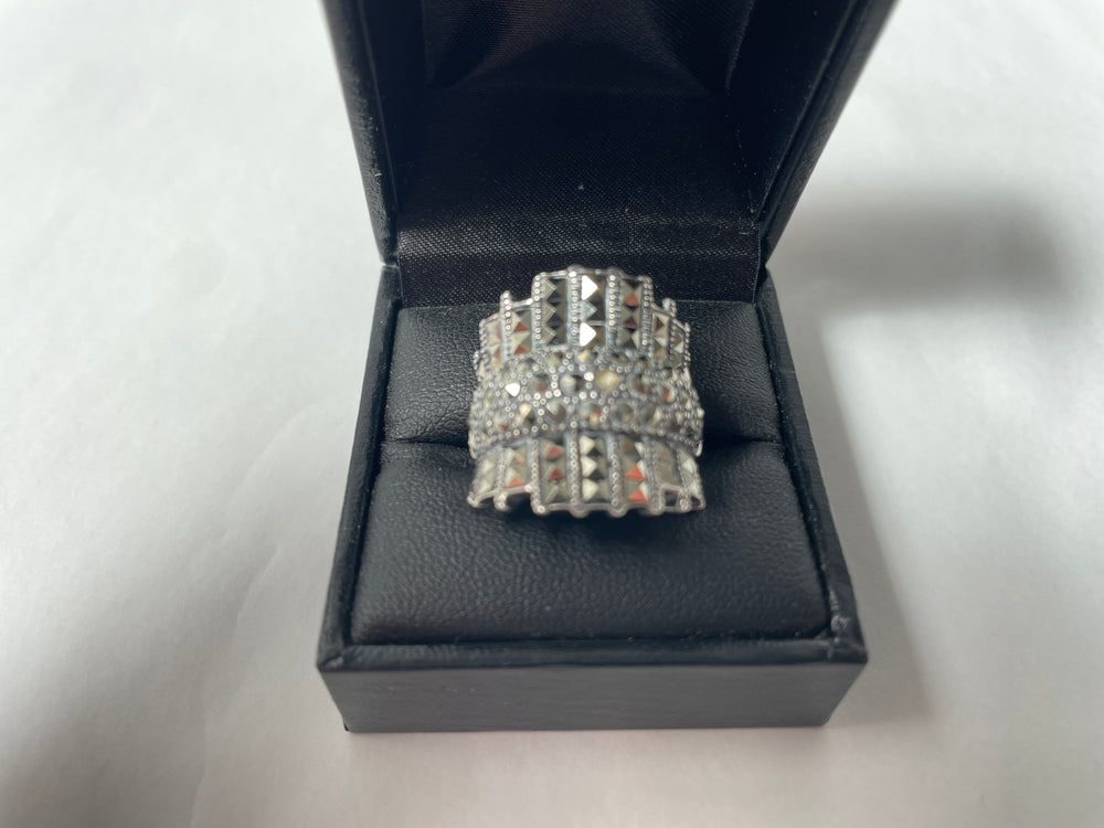 
                  
                    Retro Sterling Silver (925) Dress Ring (16446)
                  
                