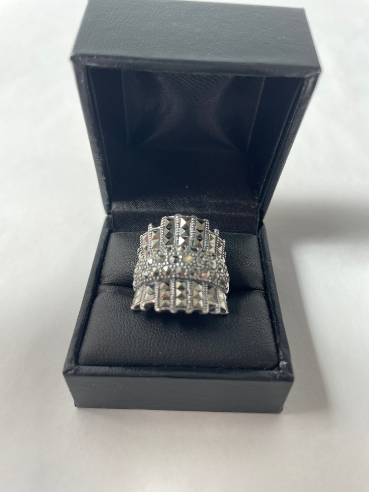 
                  
                    Retro Sterling Silver (925) Dress Ring (16446)
                  
                