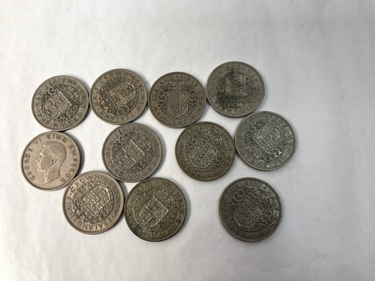 
                  
                    New Zealand Pre-decimal Coins - Half Crown (16247)
                  
                