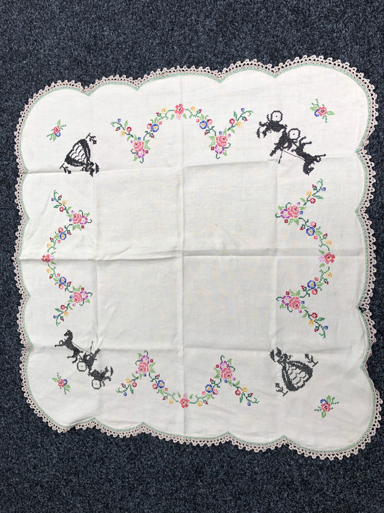 
                  
                    Cross Stitch Table Cloth (16253)
                  
                