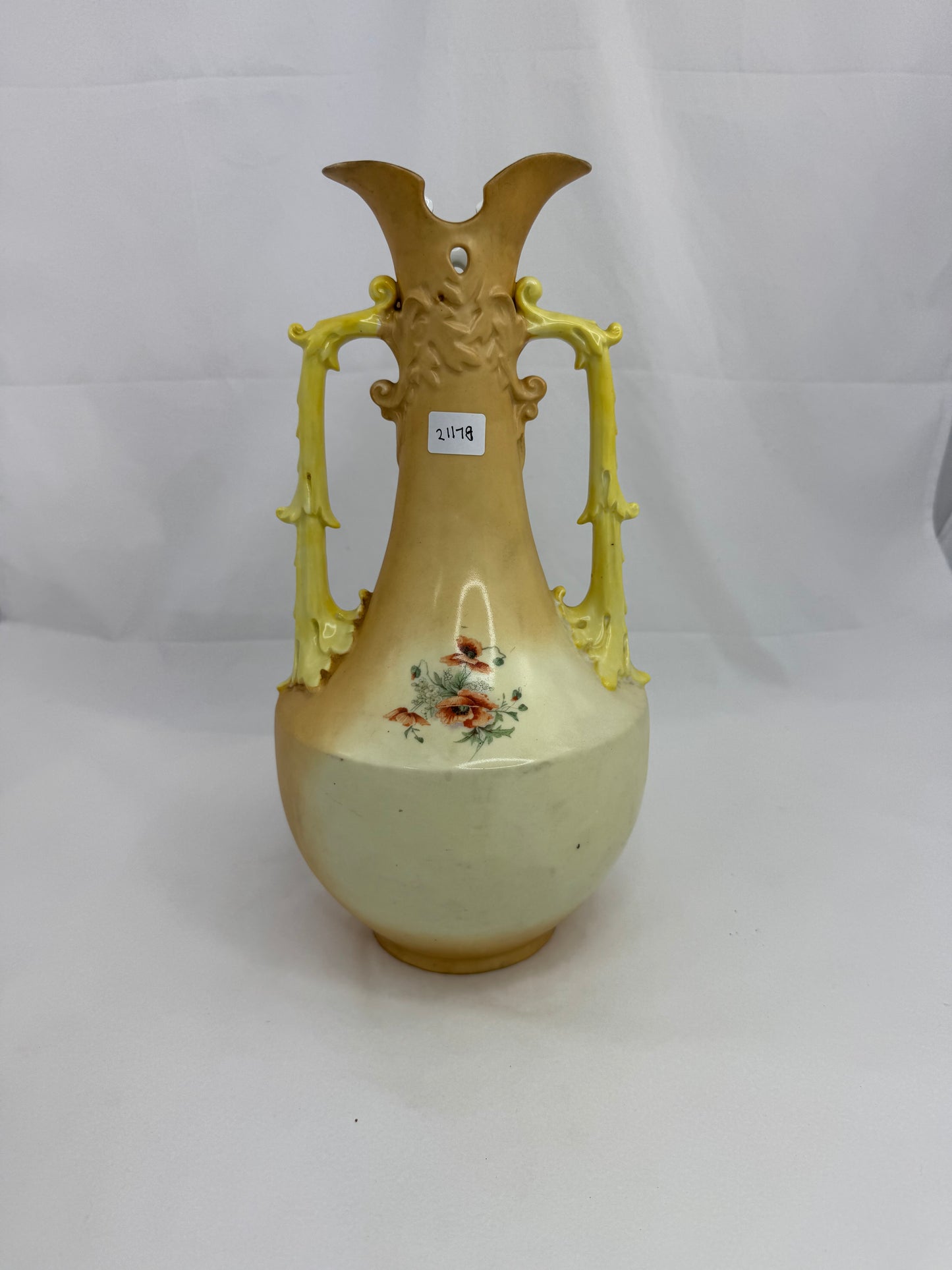 
                  
                    Large Austrian Bohemian Two Handled Vase (21178)
                  
                