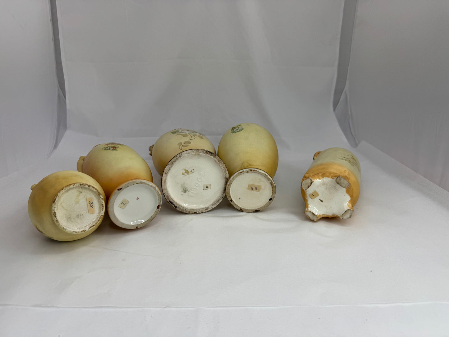
                  
                    Set of Five Austrian Two Handled Vases (21180)
                  
                