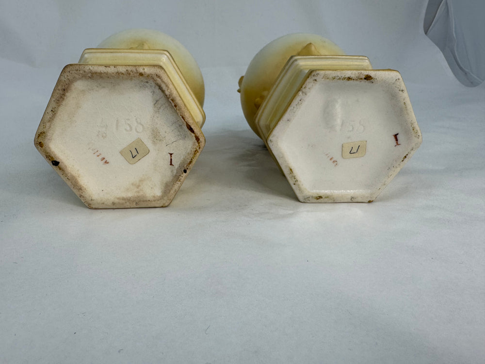 
                  
                    Two Matching Amphora Austrian Porcelain Vases (21186)
                  
                