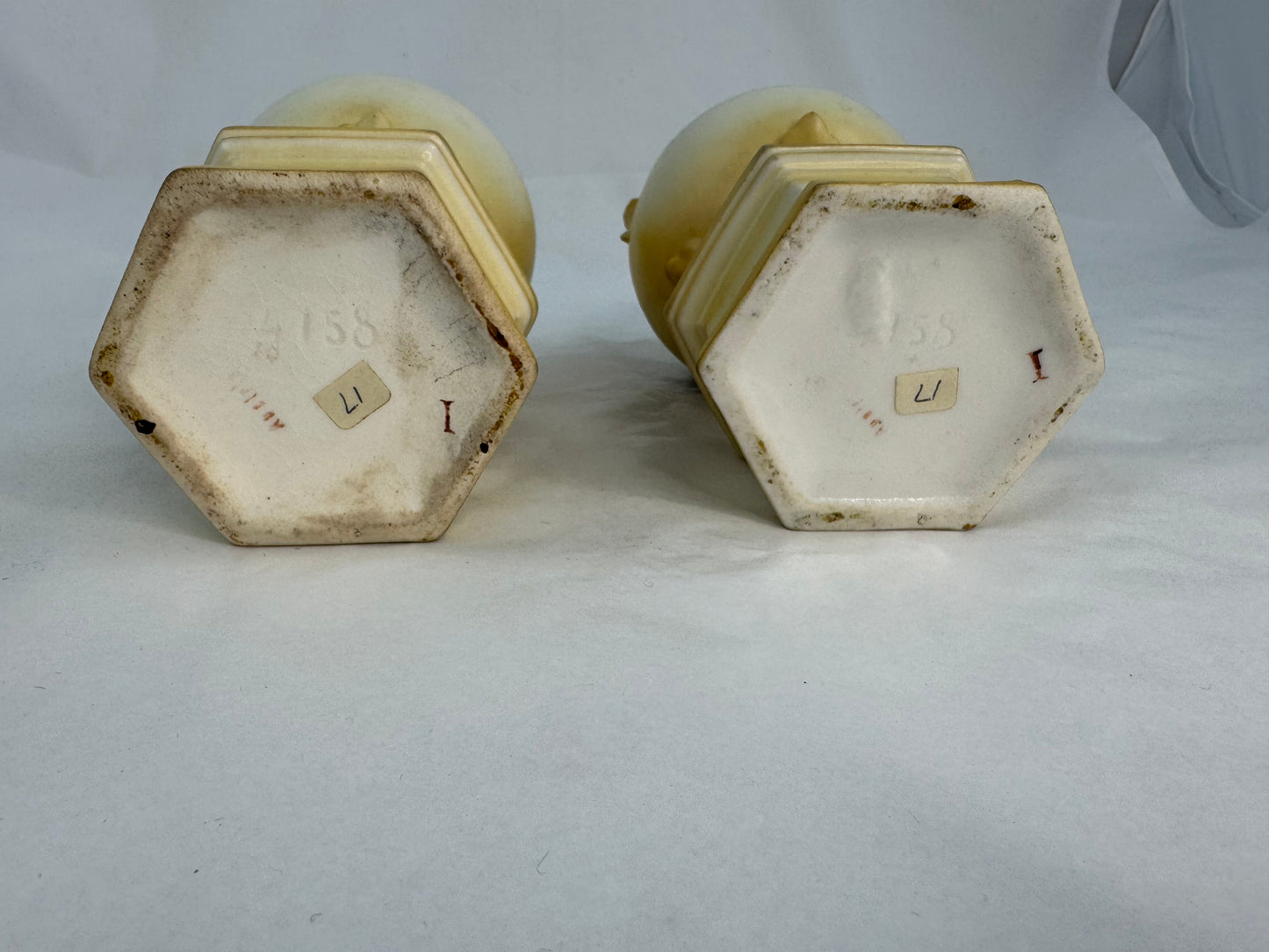 
                  
                    Two Matching Amphora Austrian Porcelain Vases (21186)
                  
                