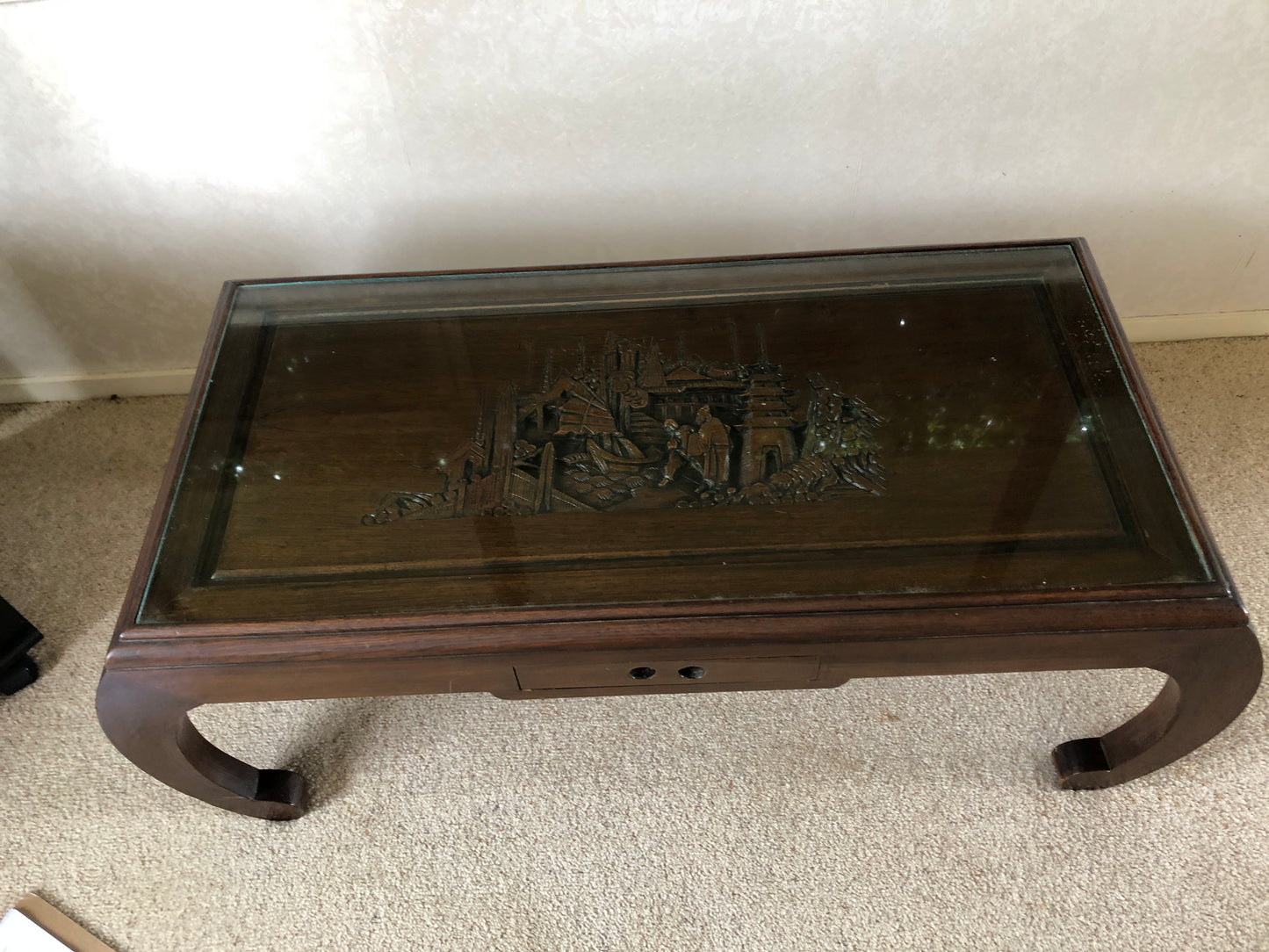 
                  
                    Oriental Carved Coffee Table (16282)
                  
                