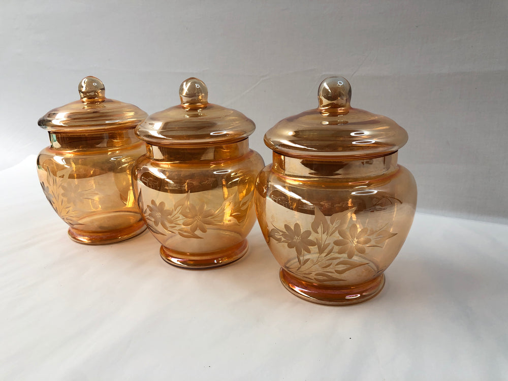 
                  
                    Orange Lustreware Jars (16381)
                  
                