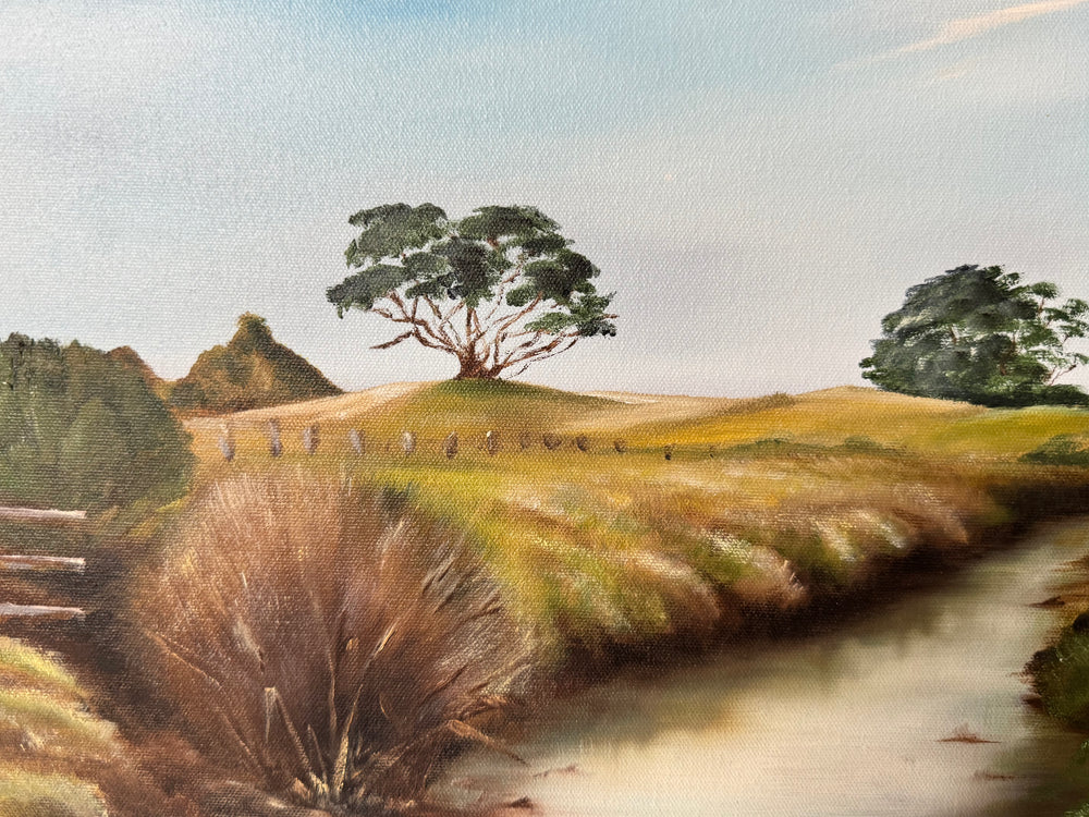 
                  
                    Oil - Harataonga Stream Gt Barrier Island by Cathie Phillips (21287)
                  
                