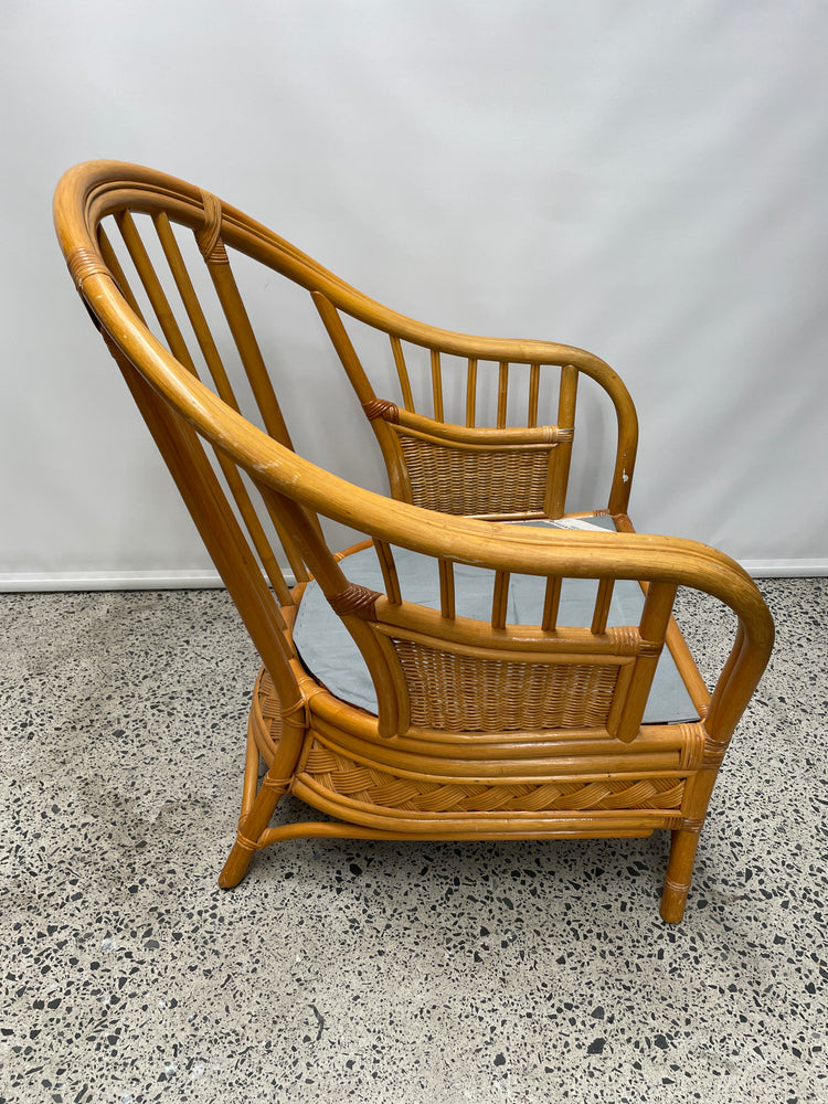 
                  
                    Vintage Gary Masters Cane / Rattan Lounge Suite (17190)
                  
                