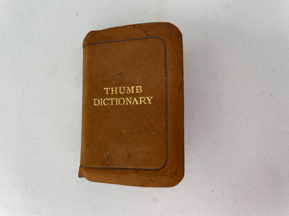 
                  
                    Bryce's Diamond English Thumb Dictionary 1896 (17211)
                  
                