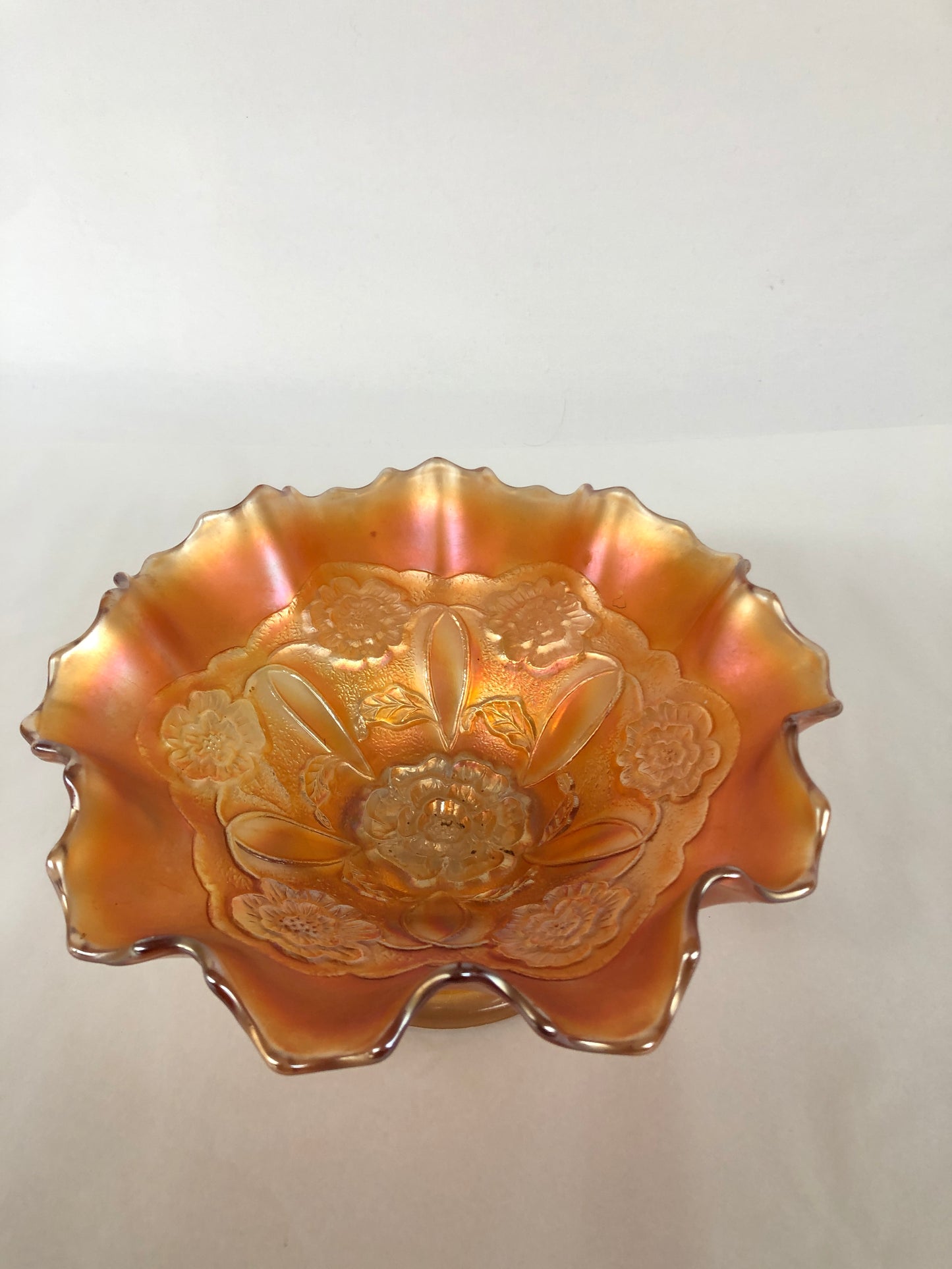 
                  
                    Iridescent Orange Carnival Bowl (14826)
                  
                