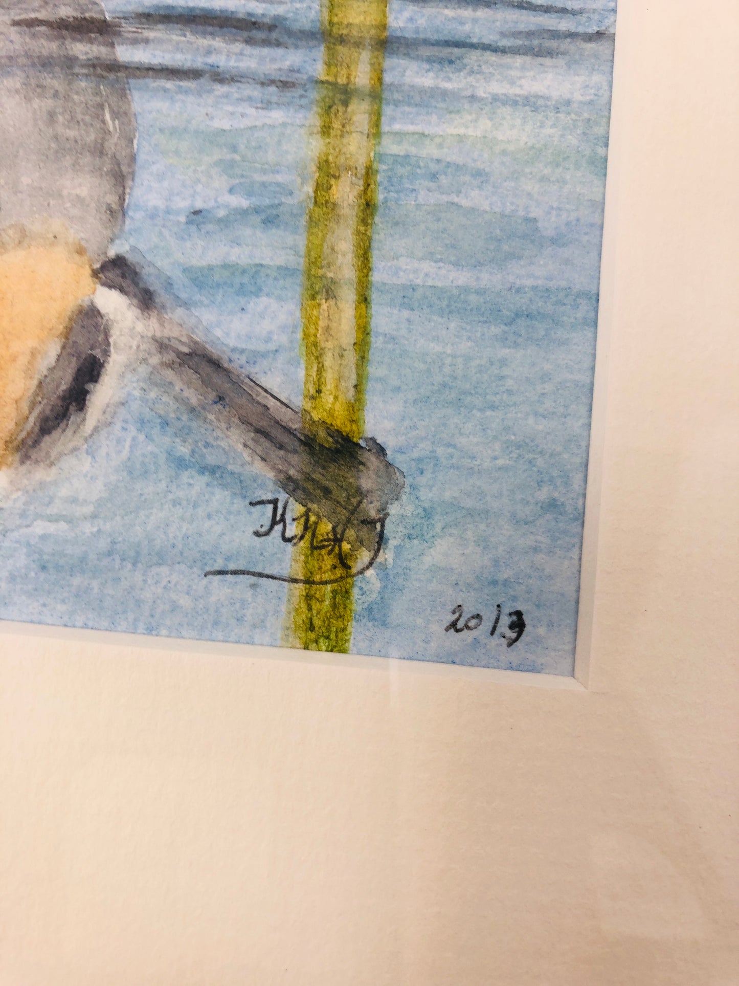 
                  
                    Getting a Drink - Water Colour - KMJ (21845)
                  
                