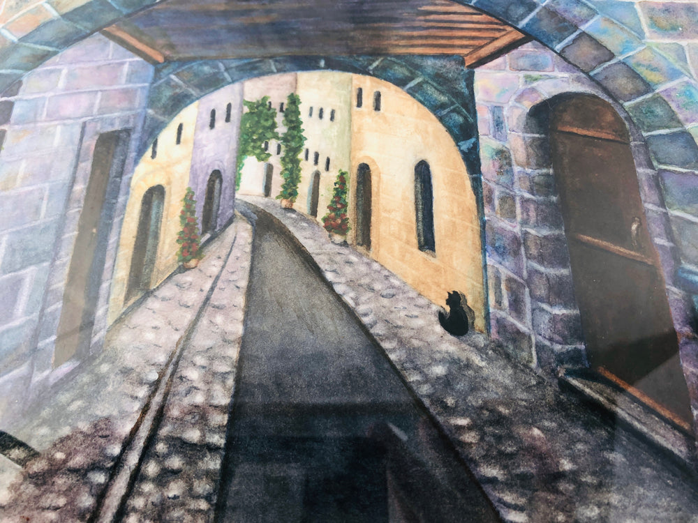 
                  
                    "Paved Street" - Water Colour - KMJ (21854)
                  
                