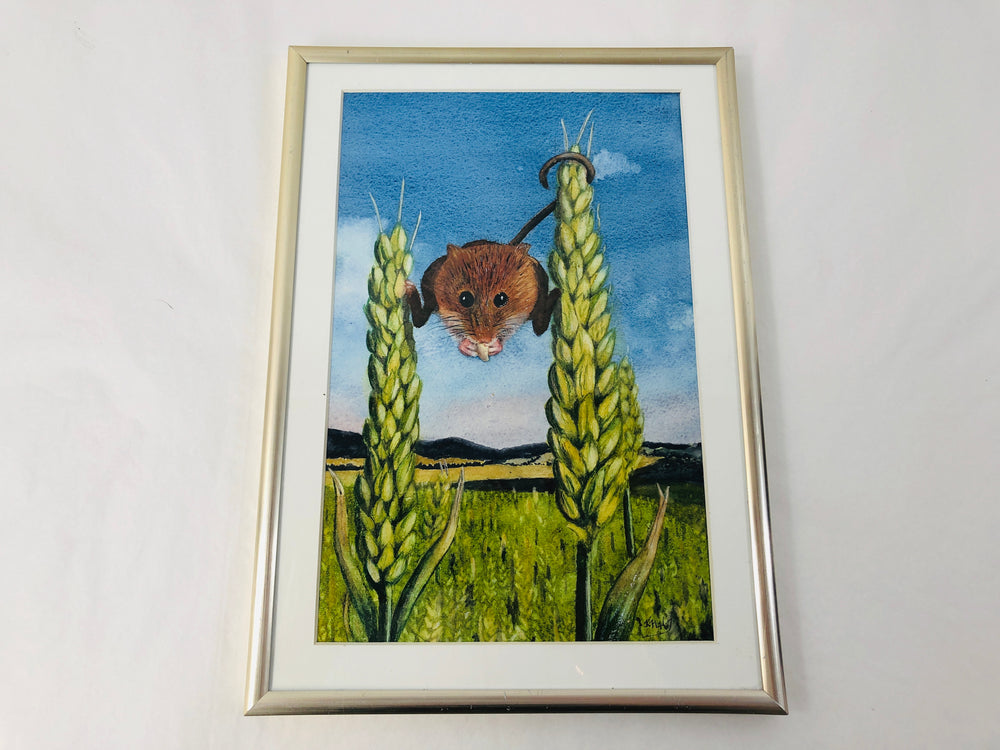 Harvest Mouse - Water Colour - KMJ (21846)
