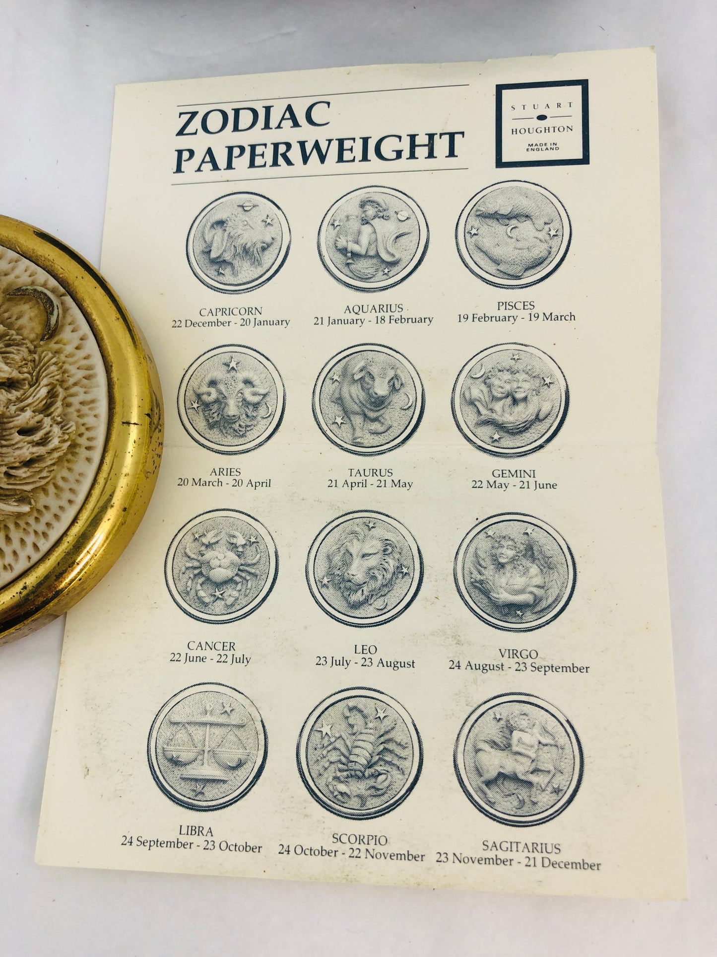 
                  
                    Solid Brass Aries Paper Weight (21890)
                  
                