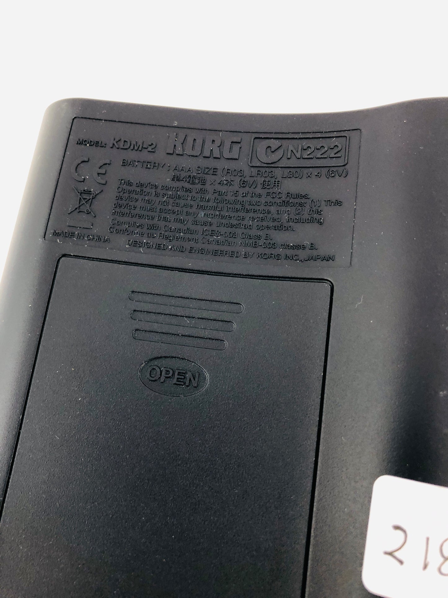 
                  
                    Korg KDM-2 Digital Metronome (21889)
                  
                