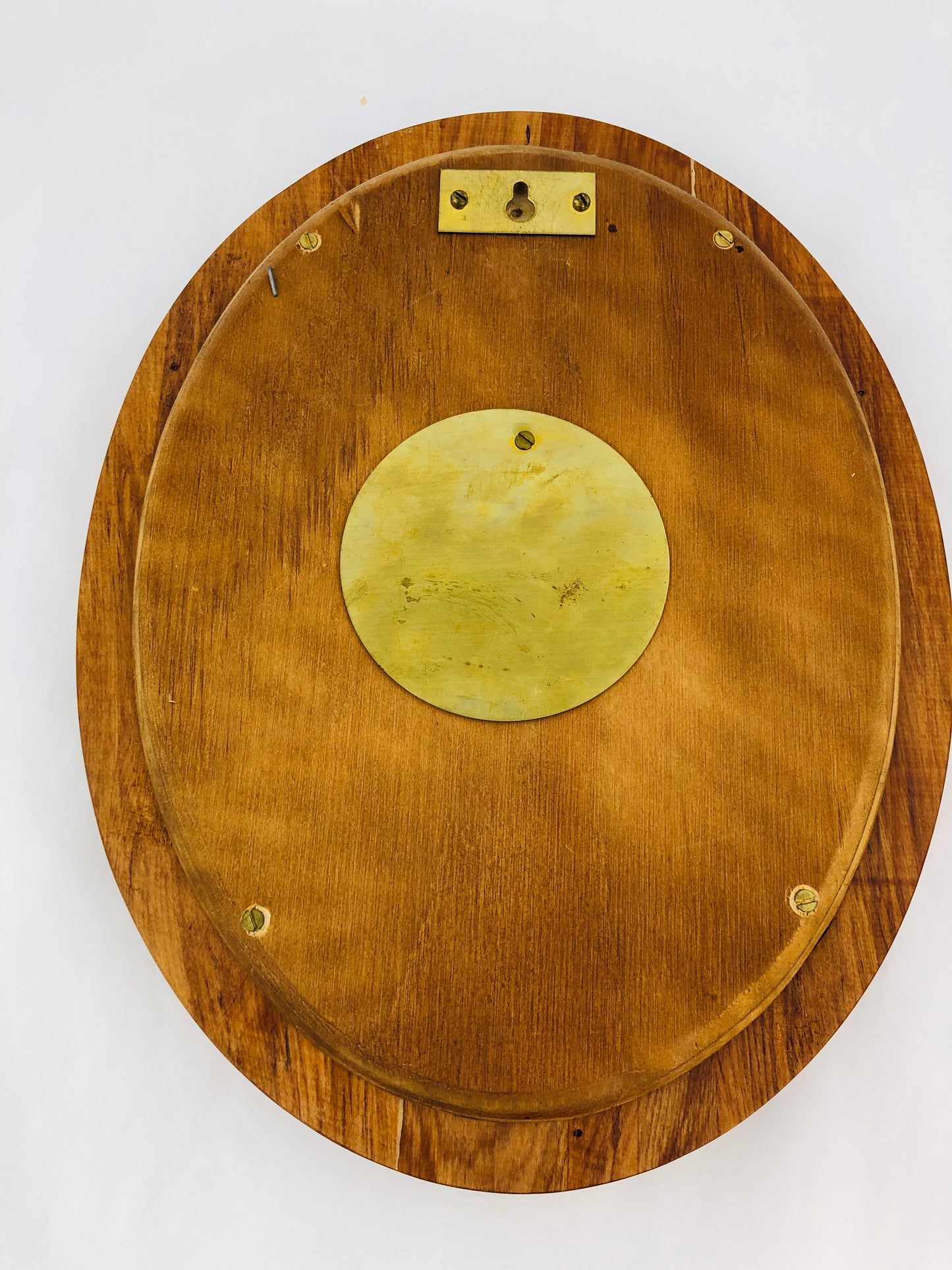 
                  
                    Lull-A-Bye Woodware Rimu Oval Clock (21893)
                  
                