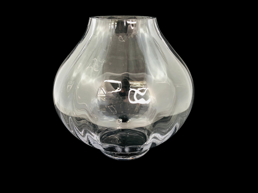 Stunning Glass/Crystal Bulb Waterfall Vase (21880)