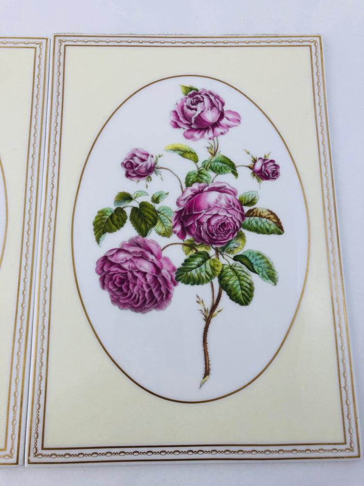 
                  
                    Royal Worcester - Roses Collection -  Hanging Wall Tiles (21879)
                  
                
