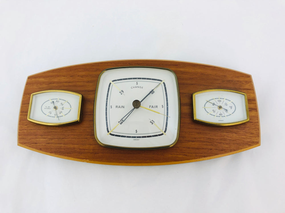 Mid-Century Modern Weather Station - Barometer (21895)