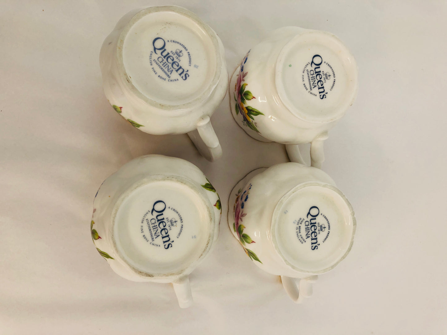 
                  
                    Queens Fine Bone Chins -Staffordshire Mugs (21877)
                  
                