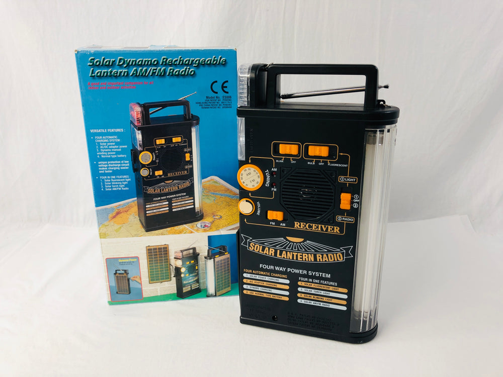 Solar Dynamo Rechargeable Lantern/Radio (21918)