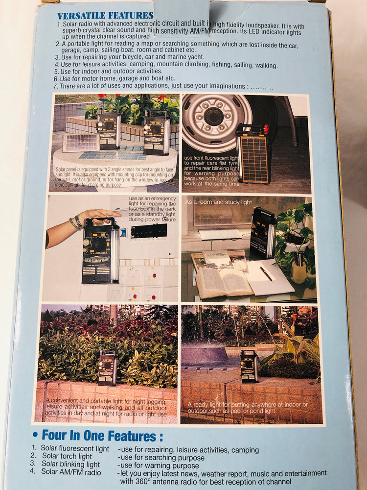 
                  
                    Solar Dynamo Rechargeable Lantern/Radio (21918)
                  
                