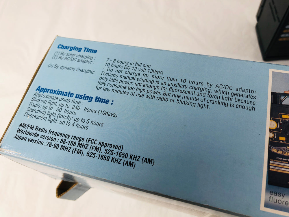 
                  
                    Solar Dynamo Rechargeable Lantern/Radio (21918)
                  
                