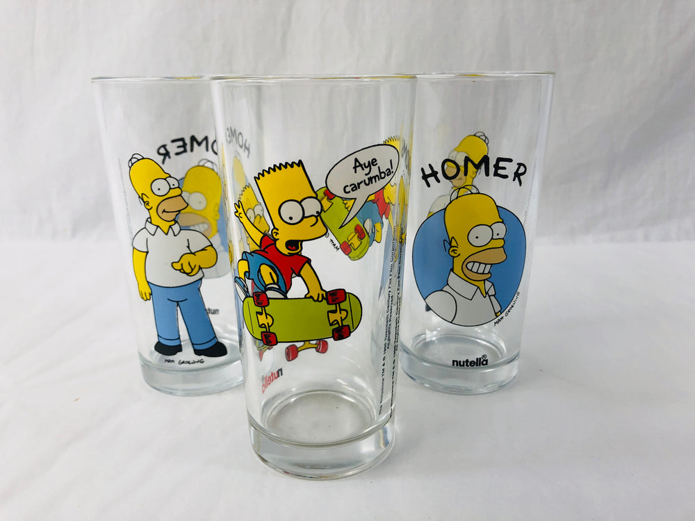 Simpsons Nutella Drinking Glasses (21925)