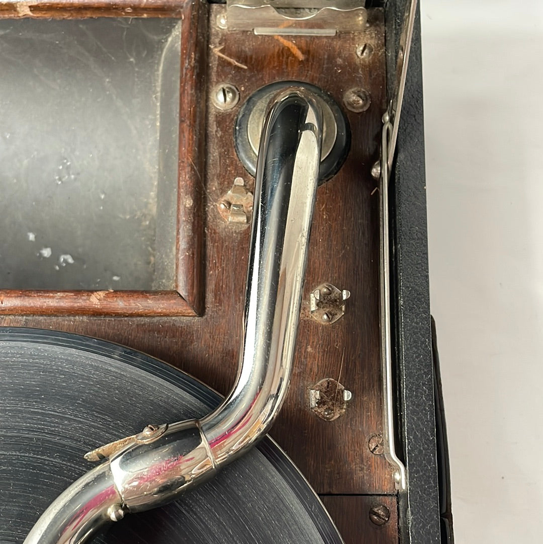 
                  
                    Antique HMV Gramophone Portable 101 (16595)
                  
                